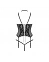 Corset et string Maesa noir/Jesyh