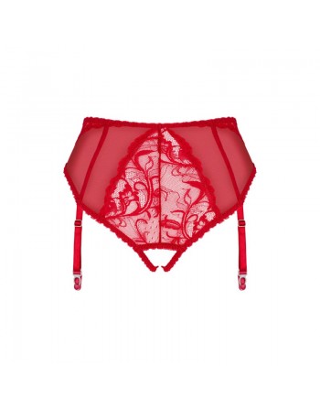 Culotte jarretière Dagmarie rouge/jesyh.com