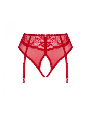 Culotte jarretière Dagmarie rouge/jesyh.com