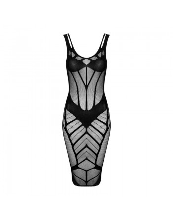 Robe D609 noire/Jesyh.com