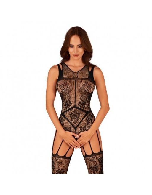 Bodystocking F239 noir/Jesyh.com