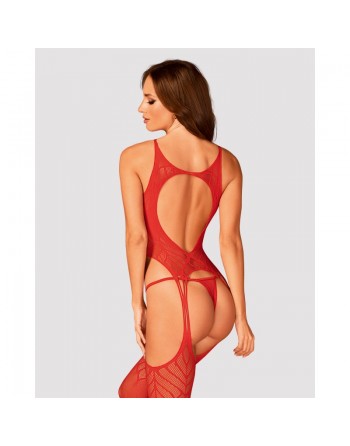 Bodystocking N122 rouge/Jesyh.com