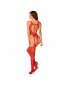 Bodystocking N122 rouge/Jesyh.com