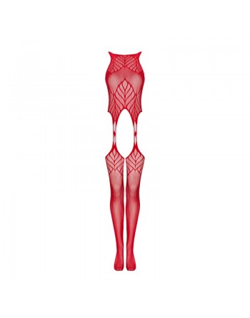 Bodystocking N122 rouge/Jesyh.com