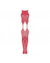 Bodystocking N122 rouge/Jesyh.com