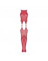 Bodystocking N122 rouge/Jesyh.com