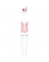 Costume Bunny Lapin 4 pcs rose/Jesyh.com