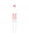 Costume Bunny Lapin 4 pcs rose/Jesyh.com