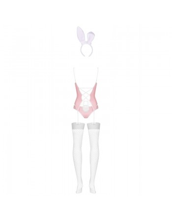 Costume Bunny Lapin 4 pcs rose/Jesyh.com