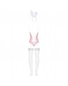 Costume Bunny Lapin 4 pcs rose/Jesyh.com