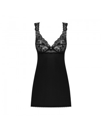 Babydoll et string noir Donna Dream/Jesyh.com