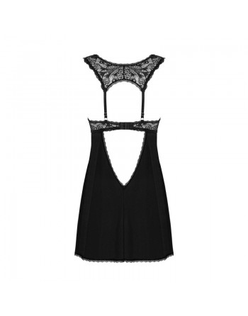 Babydoll et string noir Donna Dream/Jesyh.com