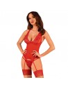 Corset Lacelove rouge/Jesyh.com