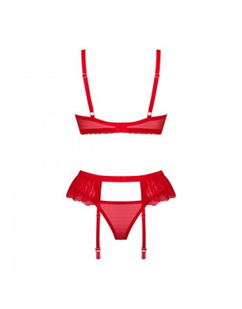 Ensemble 3 pièces rouge Chilisa/Jesyh.com