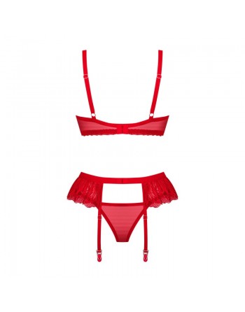 Ensemble 3 pièces rouge Chilisa/Jesyh.com