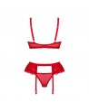 Ensemble 3 pièces rouge Chilisa/Jesyh.com