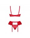 Ensemble 3 pièces rouge Chilisa/Jesyh.com