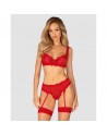 Ensemble 3 pièces rouge Amor Cherris/Jesyh.com