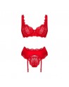 Ensemble 3 pièces rouge Amor Cherris/Jesyh.com
