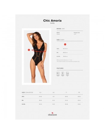 Body Chic Amoria noir/Jesyh.com