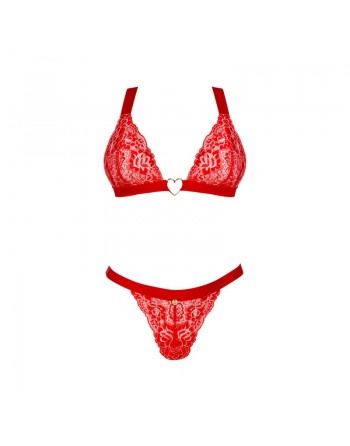 ensemble 2 pièces Elianes Rouge/jesyh.com