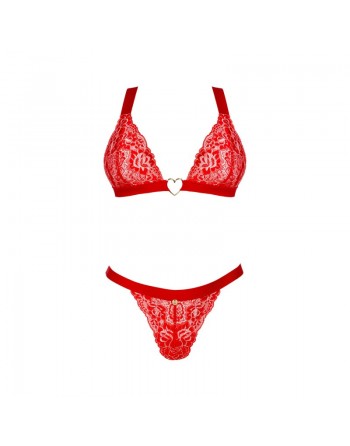 ensemble 2 pièces Elianes Rouge/jesyh.com