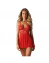 Babydoll 838-BAB-3 rouge