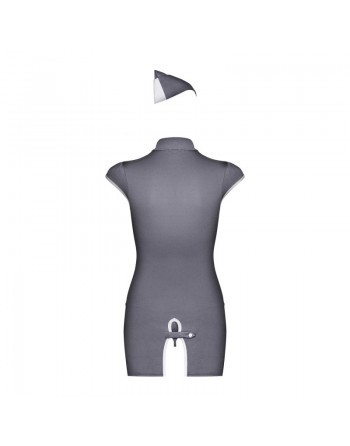 Costume Stewardess 3 pcs gris