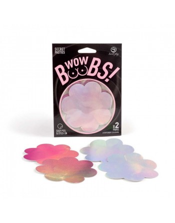 Cache-tétons fleur WOW BOOBS ! /Jesyh.com