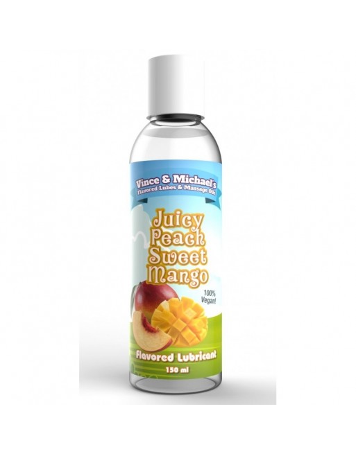 Lubrifiant V et M Mangue Pêche - 150 ml Lubrifiant V et M Mangue Pêche - 150 ml