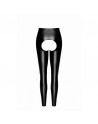 Leggings Taboo wetlook avec entrejambe et fesses ouvertes/Jesyh.com