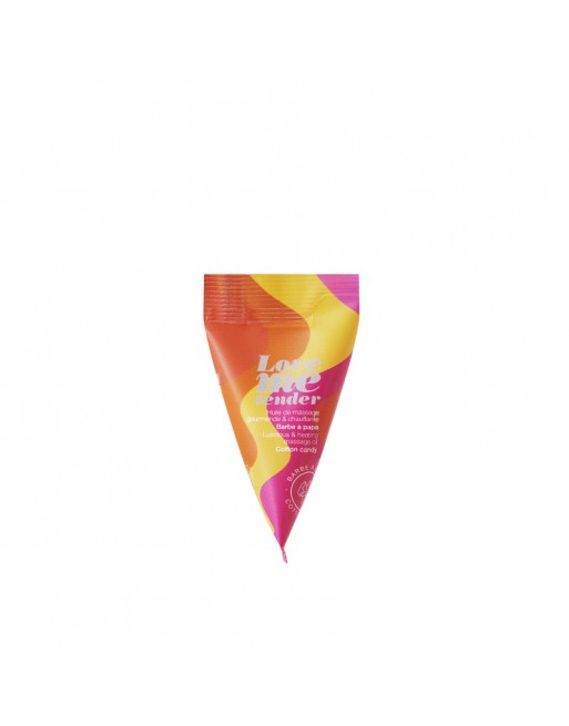 Huile de massage chauffante barbe à papa 10 ml