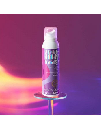 Mousse de massage body fraise 150 ml