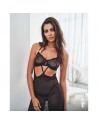 Nuisette et string Iliosa Noir/Jesyh.com