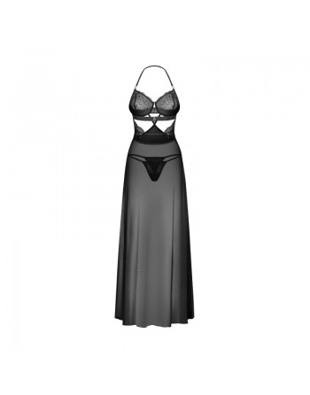 Nuisette et string Iliosa Noir/Jesyh.com