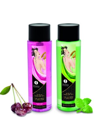 Gel de bain douche Shunga cerise/Jesyh.com