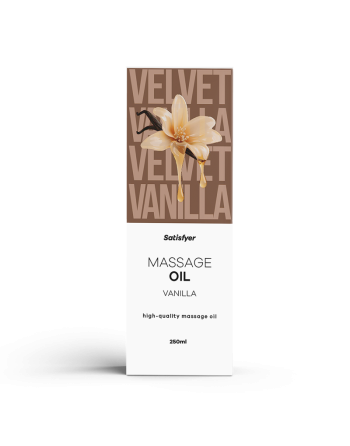 Huile de massage vanille haute qualité 250ml/Jesyh.com
