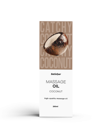 Huile de massage noix de coco haute qualité 250ml/Jesyh.com