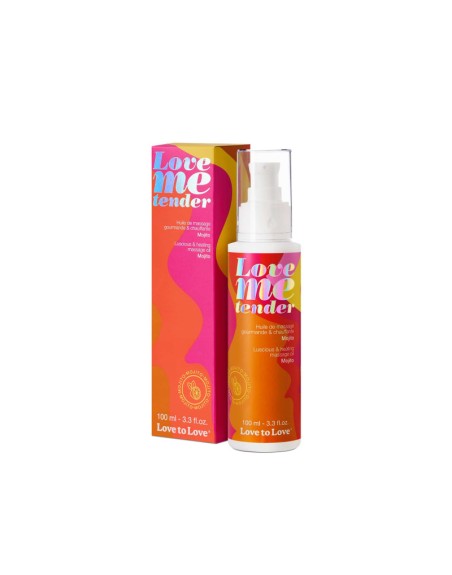 Huile de massage sensuelle parfumée mojito 100 ml