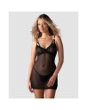 Nuisette et string Euridia noir/Jesyh.com