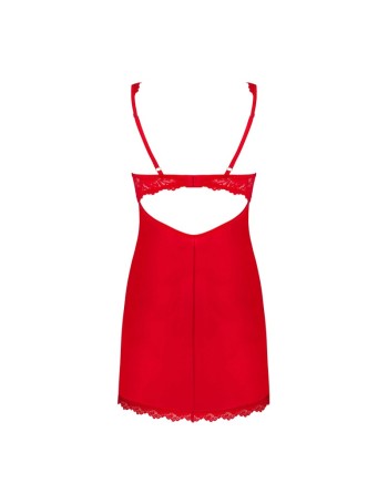 Nuisette et string Amor Cherris rouge/Jesyh.com
