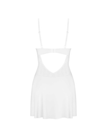 Nuisette et string Alissium Blanc/Jesyh.com