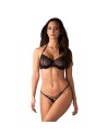 Ensemble Iliosa 2 pièces ouvert noir/Jesyh.com