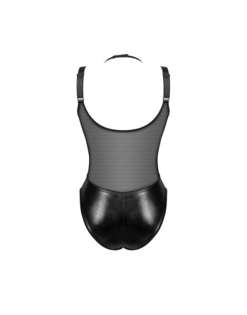 Body wetlook Roxana noir/Jesyh.com