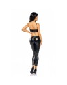 Ensemble pantalon et top Carina noir/Jesyh.com