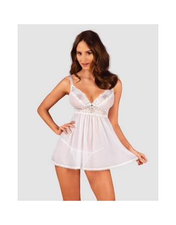 Babydoll Heavenlly blanche/Jesyh.com