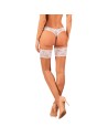 Bas autofixant Heavenlly blanc/Jesyh.com