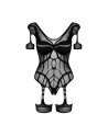 Bodystocking G334 Noir/Jesyh.com