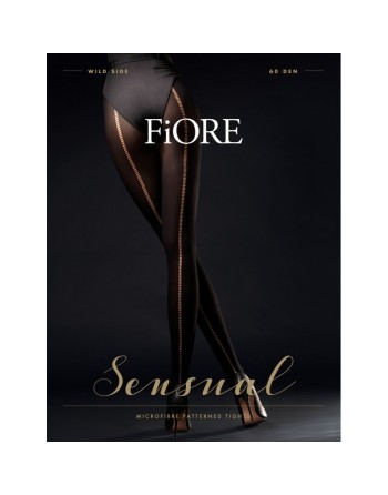 Collants 60 DEN Wild Side noir/Jesyh.com