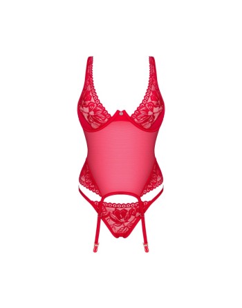 Corset Lacelove rouge/Jesyh.com